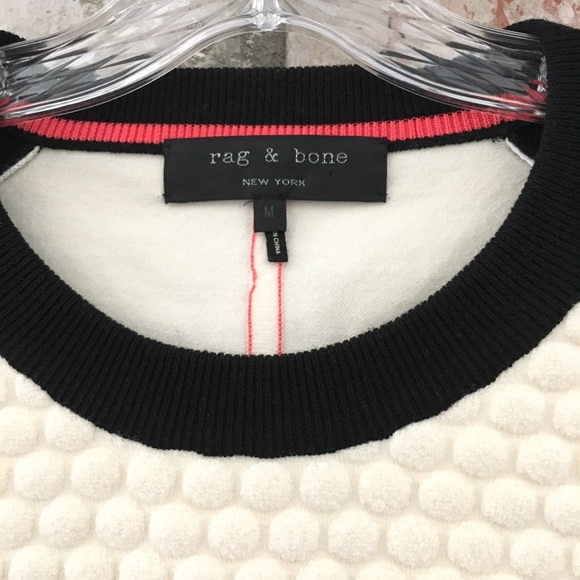 SOLD Rag & Bone 3D Bubble Textured Cream Sweater - Picture 4 of 8